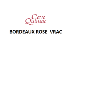  Bordeaux Rosé Vrac au litre - Vente uniquement en Magasin 