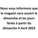 HORAIRES HIVER 2020